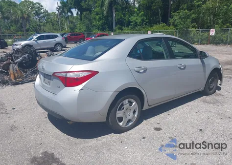 2014 Toyota Corolla Le from USA, damaged, VIN 2T1BURHE9EC089873